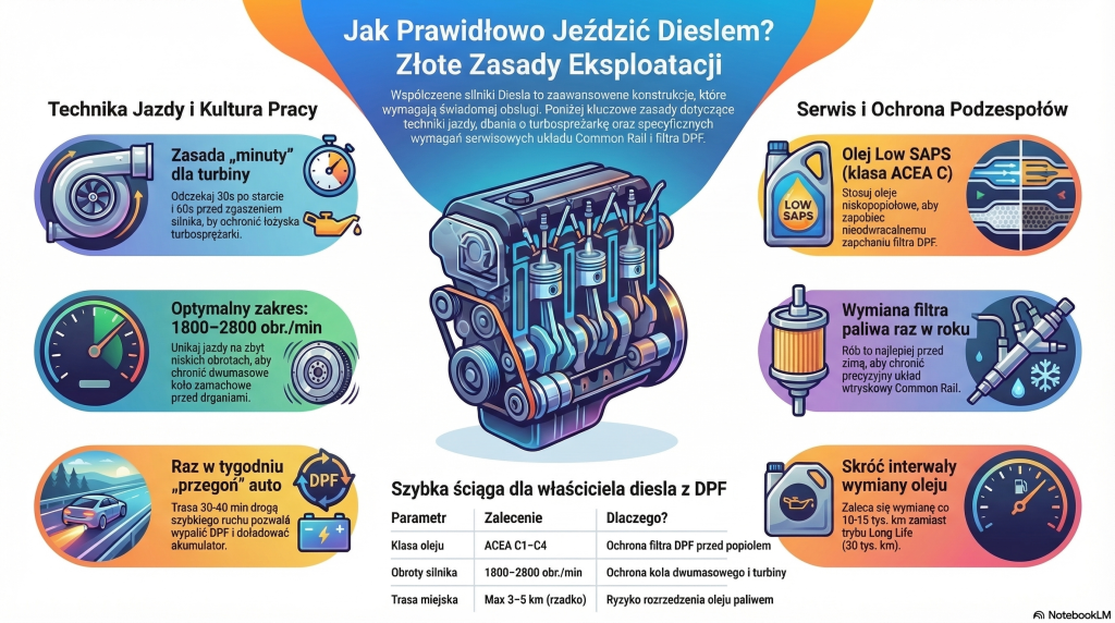 jak jeździć dieslem